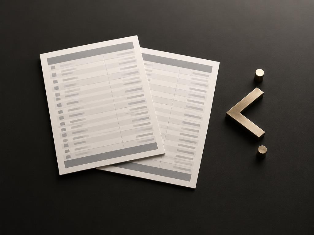 Transaction records arranged for review