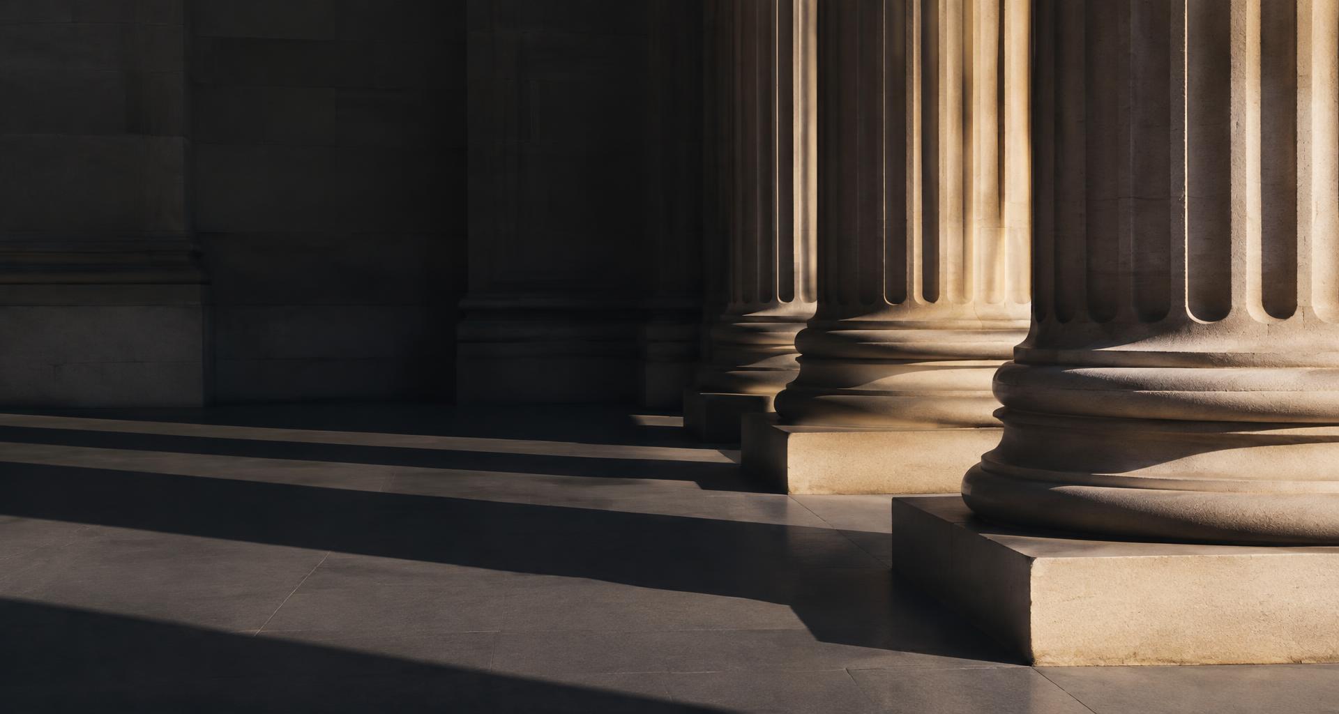 Sydney sandstone colonnade